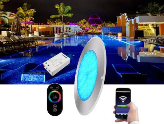 ✨Ultra-thin LED Pool Light - 35 Watt RGB Multicolor