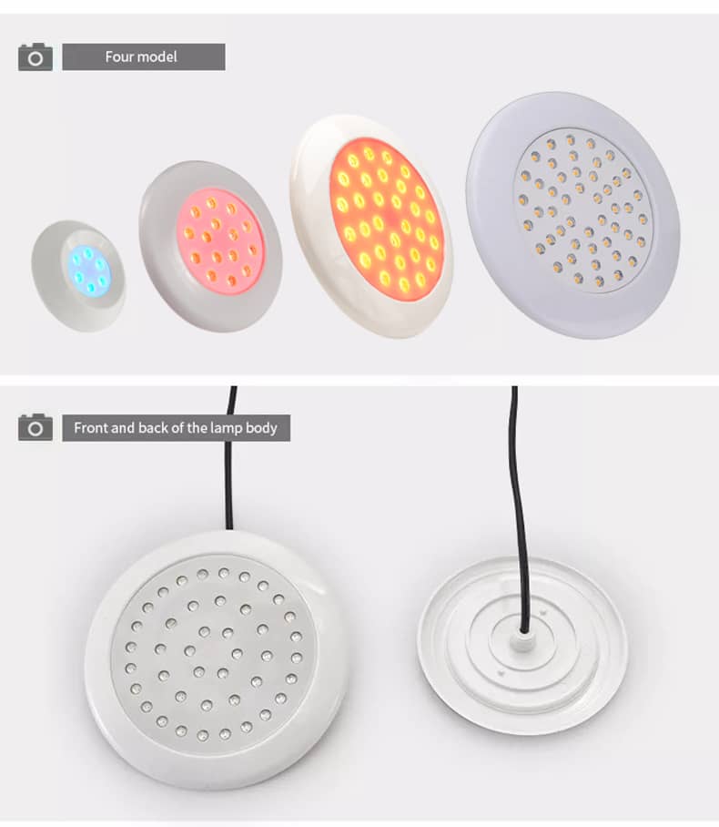 Lámparas LED para Piscina - 24 Vatios RGB Multicolor