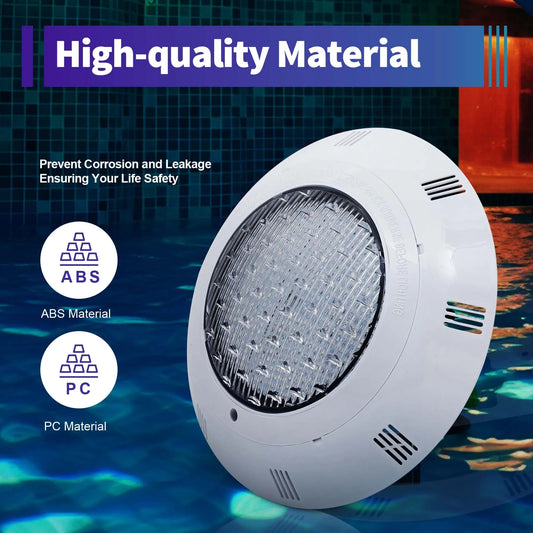 🌊💡 RGB LED POOL LIGHT - IP68 a Waterproof - 2500lm 45W with Remote Control🎮✨
